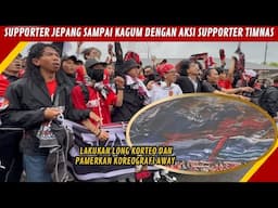 GAADA DI TV‼️AKSI MENGGILA SUPPORTER TIMNAS INDONESIA, BIKIN COREO RAKSASA DI KANDANG JEPANG