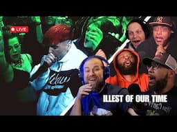 Ren - Illest Of Our Time ( The Sick Boi Live at Dead Wax ) ***FULL REACTION COMPILATION***