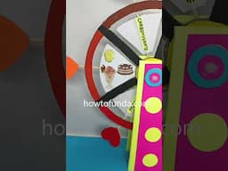 balanced diet wheel working model for science exhibition - howtofunda - diy