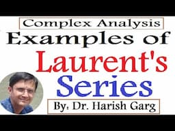 Examples of Laurent Series | Easiest Way