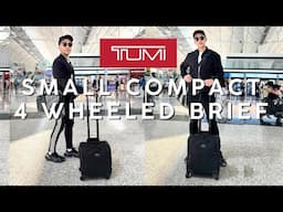 UNBOXING | TUMI Small Compact 4 WHEELED BRIEF | Hong Kong Haul