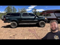 @OffGridBackcountryAdventures RARE V8 Toyota Tundra Truck Camper is UP FOR AUCTION!