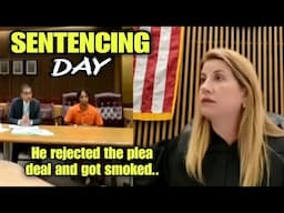 Defendant receives LONGER than expected PRISON SENTENCE