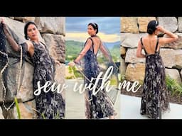 Making an Evening Dress for an Indian Wedding | Sew With Me