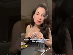 Aquela influencer que faz ASMR sem perceber nos stories #asmr #relaxsound