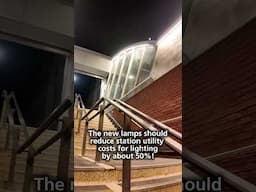 Downtown Berkeley Station just got new, more efficient LED lights!