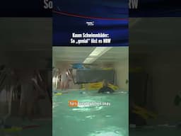 Kaum Schwimmbäder: So „genial“ löst es NRW | heute-show #shorts