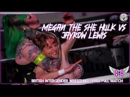 The Jester's Big Mistake - Jayrow Lewis battles Megan "The She Hulk" | British Intergender Wrestling