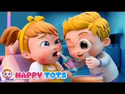 🔴Live - Dentist Song + Time For A Shot | Nursery Rhymes & Kids Songs | Happy Tots