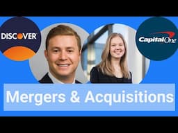 M&A consulting case interview: Capital One acquires Discover (w/ BCG Consultants)