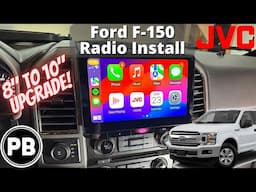 2015 - 2020 Ford F150 Radio Install | 10.1" JVC Upgrade!