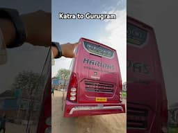 Gurugram Delhi to Katra Vaishno Devi best Sleeper Bus ❤️ Haridas Travels #buses #sleeperbus #katra