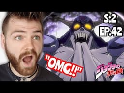 WTF WAS THIS ENDING?!!! | JOJO'S BIZARRE ADVENTURE *PART 3* EPISODE 42 | (S2 EP:42) REACTION!