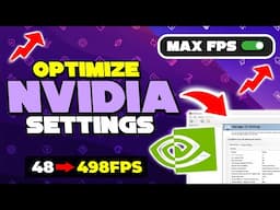 STOP Using Default Settings! Best NVIDIA Control Panel Tweaks for FPS BOOST!