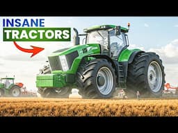 10 Insane Tractors From the Future You Won't Believe Exist!