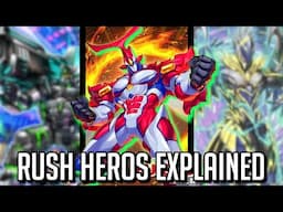 HEROs Are Even In Rush Duels Now! [ Yu-Gi-Oh! Archetypes Explained: Rush HEROs ]