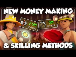NEW Money Makers & Training Methods In OSRS 2025