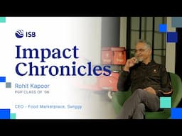 Leading Swiggy with Purpose: ISB Alumnus Rohit Kapoor on Innovation, Balance & the ISB Edge