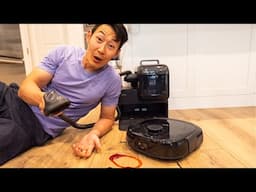 First Robot Vacuum with THIS Feature (eufy E28 hydrojet floor washer)