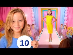 Nastya y el desfile de moda de Barbie. Una nueva historia sobre Nastya.