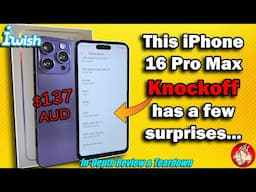 Here's the iPhone 16 Pro Max Clone from WELCOME...it can actually game!