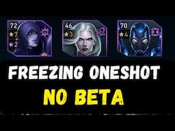 Freezing ONESHOT with Legendary Killer Frost & Blue Beetle in Injustice 2 Mobile #injustice2mobile