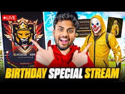 Birthday Special Guild Test & Giveway For Subscribers Live With Assassins Army- Garena Free Fire Max