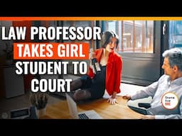 Law Professor Takes Girl Student To Court | @DramatizeMe.Special