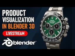 The Secret to Mastering Product Visualization in Blender (LIVE)