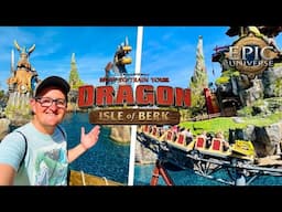 How To Train Your Dragon - Isle Of Berk FULL TOUR - Universal Epic Universe