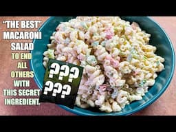 THE MACARONI SALAD To End All Others with This One Ingredient