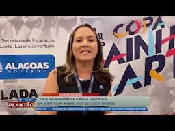 Copa Rainha Marta ganha destaque em evento em Miami
