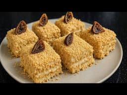 In 10 Minutes! The Famous Dessert that Drives the World Crazy! No Oven, No Eggs !