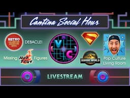 Cantina Social Hour - Retro Collection Debacle, Missing Hot Toys with Pop Culture Living Room