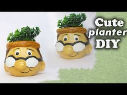 Planter DIY | make cute planter using waste plastic bottle | Arch and Craft