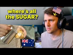 American reacts to Australian Coffee vs American coffee