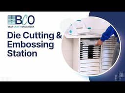 Die Cutting & Embossing Station by Best Craft Organizer