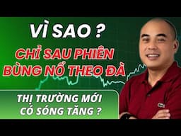 VSA thực chiến P2: Vì Sao Chỉ Sau Bùng Nổ Theo Đà, Thị Trường Mới Thực Sự Bắt Đầu Sóng Tăng