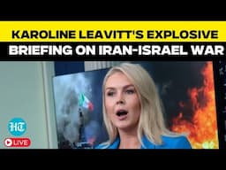 Iran Vs Israel LIVE Updates | Press Secretary Karoline Leavitt Briefs Members On Iran Vs Israel War