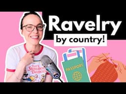 How to filter your Ravelry search by COUNTRY!  #knittingpodcast