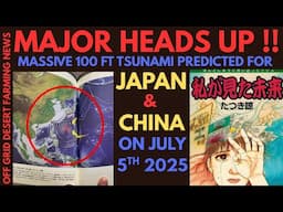 EMERGENCY ALERT !! MASSIVE TSUNAMI FORECAST FOR JAPAN & CHINA ON JULY 5TH THAT WILL CHANGE THE WORLD
