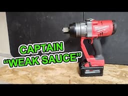 Why I'm DONE with my Milwaukee 1" Impact Wrench.