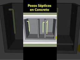 🔍 Cómo Funciona un Pozo Séptico en Concreto | Partes y Operación Explicadas 🚰