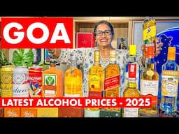 GOA WINESTORE | New Liquor Rates Goa - 2025 | GOA VLOG | Whiskey, Vodka, Rum, Beer | Panjim City |