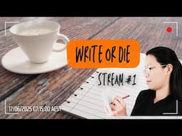 Daily Writing Stream #1 (Tue, 17 June 2025) | Write With Me
