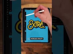 Quick 3D Type in Affinity Designer #typography #affinity #ipad