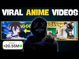 How I Create Anime Videos & Make $10K Easily using this Method (Full Blueprint)