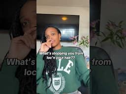 What’s your excuse? I’m nosy… #locjourney #locs #dreadstyles #blackgirlhair