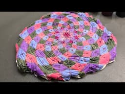 Flower Mandala Pattern on Spiral Version 4 (PASTEL)