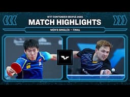 Wen Ruibo vs Benedikt Duda | MS F | WTT Contender Skopje 2025